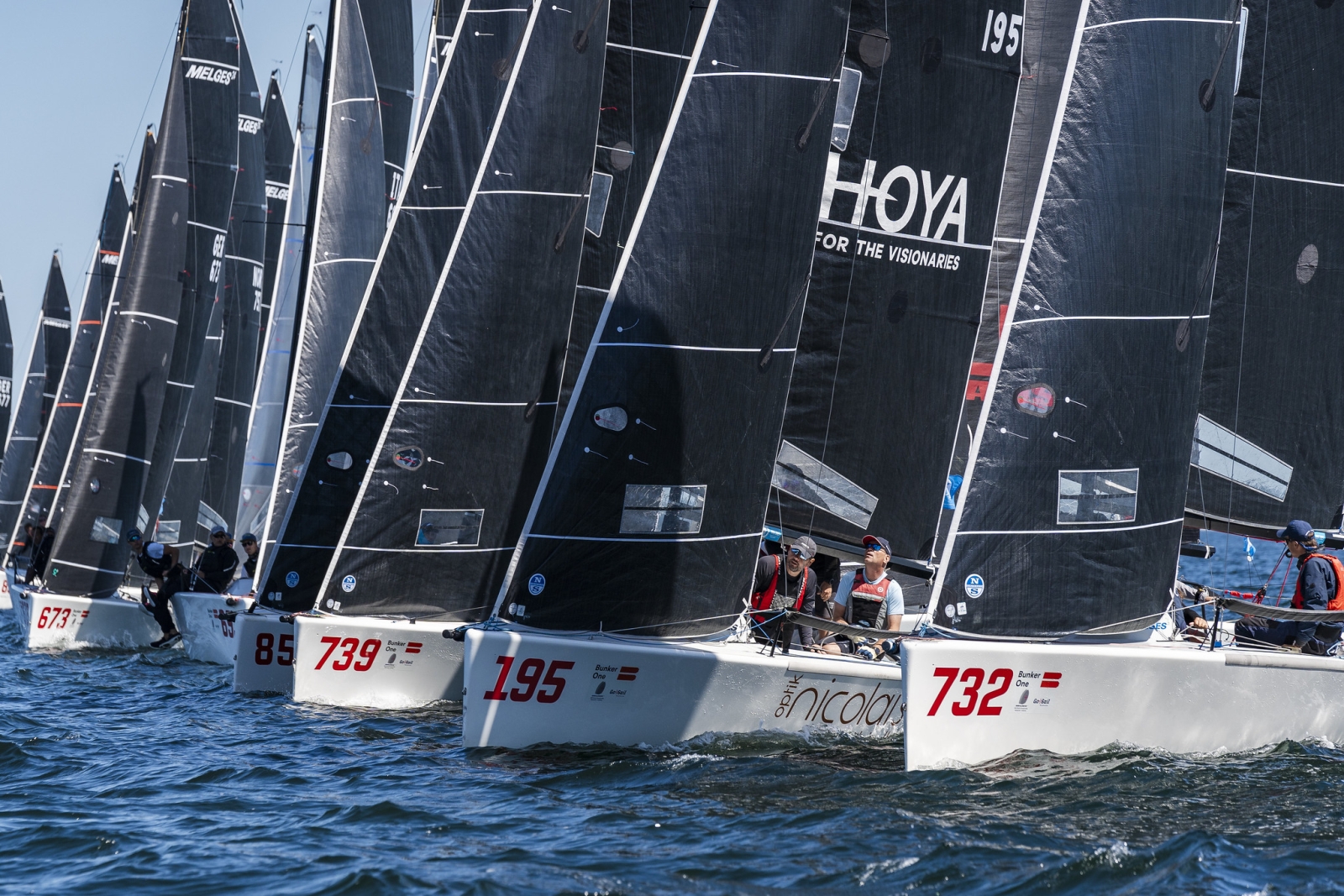 Melges 24 Worlds 2023 Tricky Conditions for Day Two in Middelfart